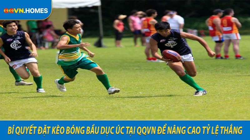 Bí quyết đặt kèo bóng bầu dục Úc tại QQVN để nâng cao tỷ lệ thắng