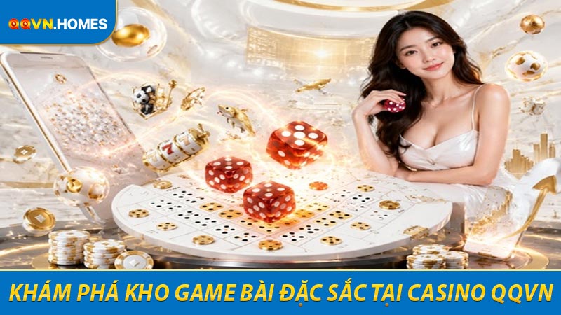 Khám phá kho game bài đặc sắc tại Casino QQVN