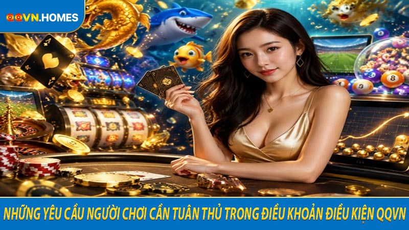 Những yêu cầu người chơi cần tuân thủ trong điều khoản điều kiện QQVN