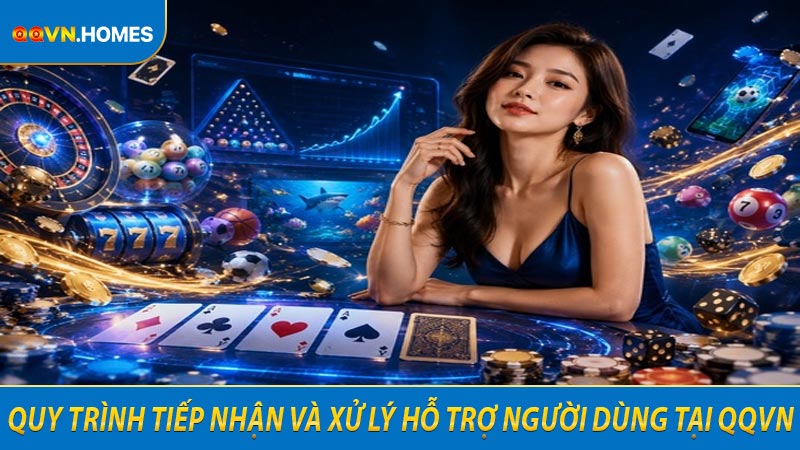 Quy trình tiếp nhận và xử lý hỗ trợ người dùng tại QQVN