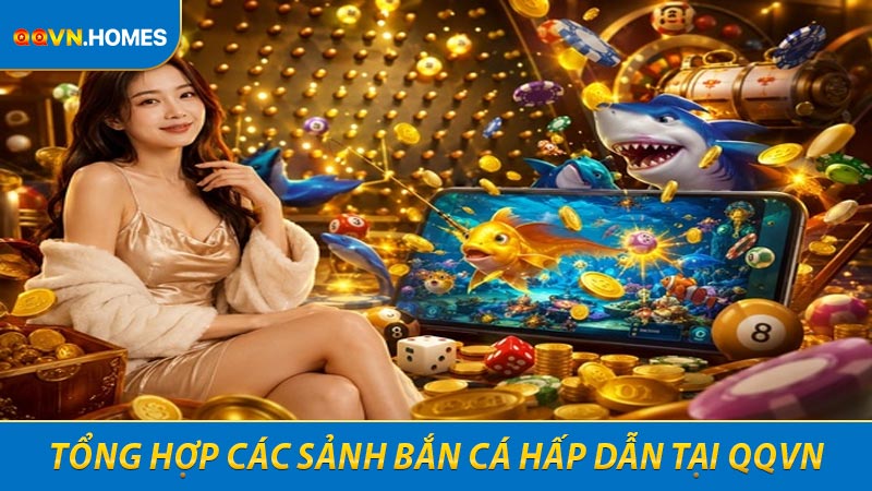 Tổng hợp các sảnh bắn cá hấp dẫn tại QQVN